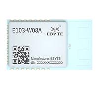 EBYTE 2.4GHz Wi-Fi Serial Port Module Dual ARM Core 12dBm 802.11b WPA TCP HTTP Client MQTT E103-W08A PCB Antenna Interface For Smart Agriculture