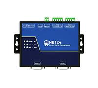 EBYTE 2 Channel Serial Server NB124ES RS485 RS232 RS422 to Ethnernet POE TCP UDP MQTT HTTP Modbus Gateway TCP- RTU Watchdog