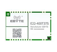 EBYTE 433MHz Lora Wireless RF Module E22-400T37S 37dbm Long Distance 20KM Low Power LBT RSSI IPEX Stamp Holes P LNA