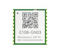 EBYTE AT6558R BDS GPS GLONASS GNSS Mulit Positioningand Navigation Module E108-GN03 Small Size Low Power LNA SAW Industrial Grade Stamp Hole Antenna