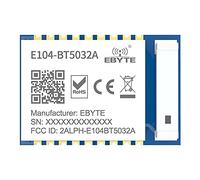 EBYTE BLE 5.0 nRF52832 Bluetooth Module 4dbm Serial to BLE E104-BT5032A SMD Ceramic Antenna Wireless transceiver Module