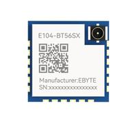 EBYTE BLE5.3 Low Power Module E104-BT56 1 Master 8 Slaves OTA Parameter Configuration iBeacon Broadcasting Long Distance (E104-BT56SX)
