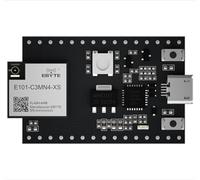 EBYTE ESP32 ESP32-C3 2.4G WIFI Module SoC E101-C3MN4 Series Dual Core Mcu Lower Power 20dbm 400m Wearable IoT AT Command (E101-C3MN4-XS-TB)