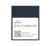 EBYTE ESP32 ESP32-C3 2.4G WIFI Module SoC E101-C3MN4 Series Dual Core Mcu Lower Power 20dbm 400m Wearable IoT AT Command (E101-C3MN4-PS)