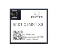 EBYTE ESP32 ESP32-C3 2.4G WIFI Module SoC E101-C3MN4 Series Dual Core Mcu Lower Power 20dbm 400m Wearable IoT AT Command (E101-C3MN4-XS)