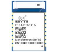 EBYTE nRF52811 2.4GHz Bluetooth Wireless Module BLE5.1 E104-BT5011A Serial to BLE RF Transceiver 70m Transmitter Receiver Low power Consumption Small Size