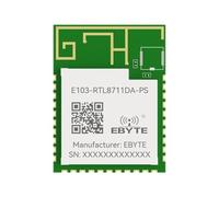 EBYTE RTL8711 2.4G/5.8G Dual Band WIFI Module BLE 5.0 Master Slave E103-RTL8711DA Series RS485 AT Command MQTT OTA Update (E103-RTL8711DA-PS)