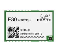 EBYTE SI4438 433MHz 470MHz SMD Wireless RF Module 30dBm Distance 5.6Km E30-400M30S(4438) Antenna Interafce Stamp hole/IPEX for Industry, Home, Farm, Hotel