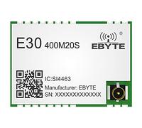 EBYTE SI4463 433MHz 470MHz RF Wireless Module SPI Long Distance 2.5Km 20dBm IPEX for Smart Home Smart Wear VR RFID E30-400M20S(4463)