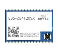 EBYTE TLSR8208 2.4G Serial Port Transparent Transmission Module UART E35 10-27dbm Low Power Long Distance FSK (20dbm IPX)