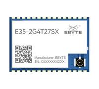 EBYTE TLSR8208 2.4G Serial Port Transparent Transmission Module UART E35 10-27dbm Low Power Long Distance FSK (27dbm IPX)