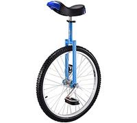 EBZFASO Adult Unicycle Balance Unicycle With Mountain Tire 24 inches Blue 150kg Capacity