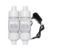 EBZFASO Extractor Fan, 2 Inch 50mm Inline Duct Fan 18W 12V 15800 RPM With Power Supply(2-pack,With Power Supply)