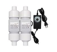 EBZFASO Extractor Fan, 2 Inch 50mm Inline Duct Fan 18W 12V 15800 RPM With Power Supply(2-pack,With Speed Controller)