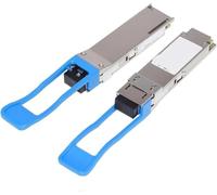 EBZFASO Fiber Transceiver 40G Q+ Transceiver Module 2km LC Connector 0-70°C SM/MM Fiber For Ethernet Data Center(4 Pcs)