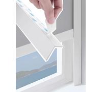EBZFASO Light Blockers Side Tracks, PVC Light Blocking Strip For Window Blinds And Curtains(100cm/39.4in)