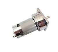 EBZFASO Shaft Mini Gear wheel Speed Reduction Motor, 775 DC 5~500rpm 35W 12V 24V, 80kg.cm Large Torque, Mini Electric Machine Reducer(Package a,24V 15rpm)