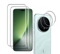 Ebzzliy 3D Screen Protector for Honor Magic 8 Pro, [2 Pieces] + Camera Lens Protector [2 Pieces], HD Tempered Glass, 9H Hardness, Bubble-Free, Ultra Resistant