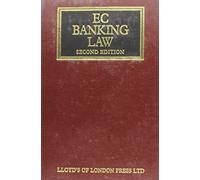 EC Banking Law (Lloyd's Commercial Law Library)