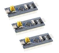 EC Buying 3Pcs STM32F103C6T6 Development Board ARM 32-bit MCU Core Compact and Easy-to-Use Microcontroller Learning Module with Micro USB