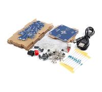 EC Buying HU-006 Colorful Christmas Tree DIY Kit 3D Christmas Tree Electronic Kit DIY LED RGB LED Flashing Christmas Tree DIY Kits Electronic Module for Adults Solder Practice Kit With Shell