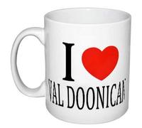 EC C123 I Love VAL DOONICAN Mug, Ceramic