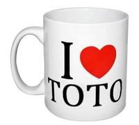 EC C136 I Love TOTO Mug, Ceramic