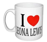 EC C229 I Love Leona Lewis Mug, Ceramic