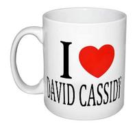 EC C512 I Love David Cassidy Mug, Ceramic