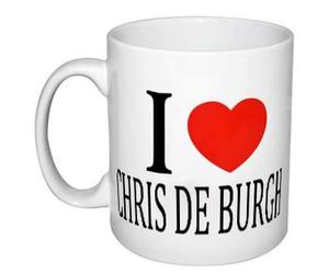 EC C564 I Love Chris DE Burgh Mug, Ceramic