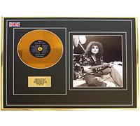 EC MARC BOLAN & T.REX/MINI METAL GOLD DISC & PHOTO DISPLAY/LIMITED EDITION/COA/THE ESSENTIAL COLLECTION