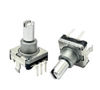 EC11 Encoder With 0.5mm Switch 30 Positioning 15 Pulse Shaft Length 13mm 1Pcs
