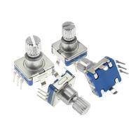 EC11s Rotary Encoder Code Switch 20 Position With 5pin Handle Length 12.5mm 1Pcs