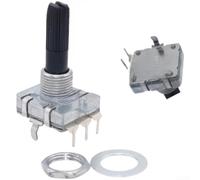 EC16 Rotary Encoder Switch 24 Pulse Plastic For Audio Amp 26X16mm