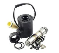 EC210B Solenoid Valve Coil Excavator Solenoid Coil 14550884 12V 24V 28V for Volvo EC240 EC140 EC290 EC210 EC240B EC290B 14550883(Silver)