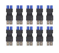 EC3 Adapter Male to Female RC Battery Connector, Wireless Remote Control Power Adapter, Compact 8 x 22 x 48mm EC3 Style Connector for RC Cars Aircraft Boats with Copper Contacts