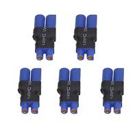 EC3 Female to EC5 Male Adapter, 5pcs Universal Wireless RC Lipo Battery Connectors EC3 Female To EC5 Male Adapter for RC Car Model Aircraft Model