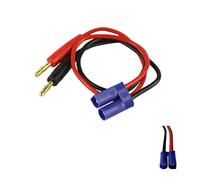EC5 to 4.0mm Banana Bullet Connector With 14AWG Silicone Cable 30CM(2 pieces)