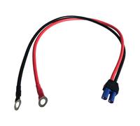 EC5 to Eyelet Terminal Cable 10 AWG for Battery, Female head | Power Assembly Garage Utility with Tinned Copper for Battery Charging Wiring Setup for Motorcycle Setup