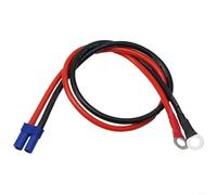 EC5 to O Type Terminal Connection Cable 10AWG Wire for Automotive Use, Suitable for DC 12 24V Applications