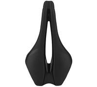 EC90 Black Line Universal Bike Saddle, Mountain and Road Seat with Shock Absorption, Ventilated Ergonomic Hollow Design, Steel Bow Base for Men Women Teens, 245x143mm Cycling