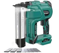 Ecarke Cordless 2 Inch Brad Nailer Compatible with Makita 18V Battery(No Battery),2 in 1 Electric Nail Gun,18GA Staple Gun with 1000 Nails, Battery Powered Nail Gun for Trim Wood Crafting Carpentry