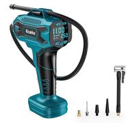 Ecarke Cordless Tyre Inflator: Air Compressor for Ma-Kita 18V Battery, Max 11Bar(160 PSI)- Portable Electric Air Pump with Digital Pressure Gauge for Car, Motorcycle, Bike, Sports Ball etc(Tool Only)