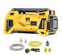 Ecarke Water Transfer Pump 9.6GPM Compatible with Dewalt 20V Battery (Tool Only), Cordless Battery Powered Pond Pumps, Portable Self-Priming Water Pump for RV, Tank, Pool Draining, Garden Watering