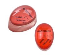 ECAVE Colour Changing Egg Timer Heat Sensitive for Kitchen Boiling Water Perfect Egg Timer with Easy Read Display for Soft Medium Hard Eggs Reusable Non Electric Egg Cooker Gadget Cooking Tool