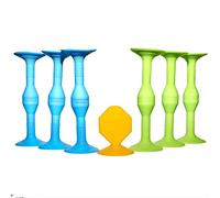 ECBANLI Sucker Darts Throwing Game Set, Soft Silicone Suction Cup Stress Sensory Toys, Safe Indoor & Outdoor Game for Kids and Family
