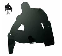 ECBLI Winky Hanger - Funny Stainless Steel Key Hook for Wall | Bold & Reflective Key Holder Decor, Keychain Holder with Big Thoughts, Keychain Hooks Wall Mount, Living Room Rack Organizer(1pc,S)