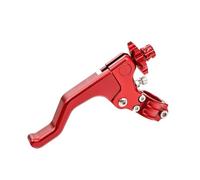 ECBUGAT Brake Lever Clutch Lever for CR80R 85R 1983-2007 for CRF150R 2007-2017 Motorcycle Clutch Lever Handlebar CNC Aluminum(Red)