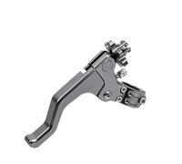 ECBUGAT Brake Lever Clutch Lever for CR80R 85R 1983-2007 for CRF150R 2007-2017 Motorcycle Clutch Lever Handlebar CNC Aluminum(Gray)