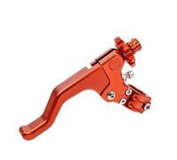 ECBUGAT Brake Lever Clutch Lever for CR80R 85R 1983-2007 for CRF150R 2007-2017 Motorcycle Clutch Lever Handlebar CNC Aluminum(Orange)